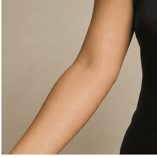 Forearm body reference for tattoo placement